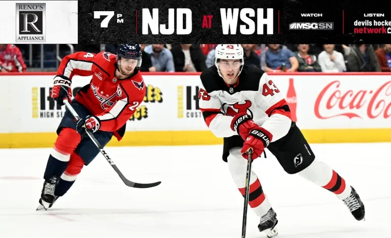 Devils Head to D.C. Seeking Another Statement Win Amid Growing Adversity as the Injury Bug Strikes Again – Jack Hughes Sidelined With Hand Injury
