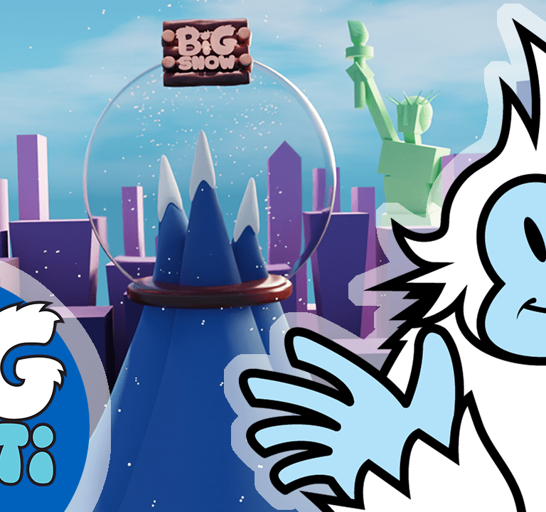 BIG the Yeti Marks Six Years of Snowy Fun at Big Snow American Dream