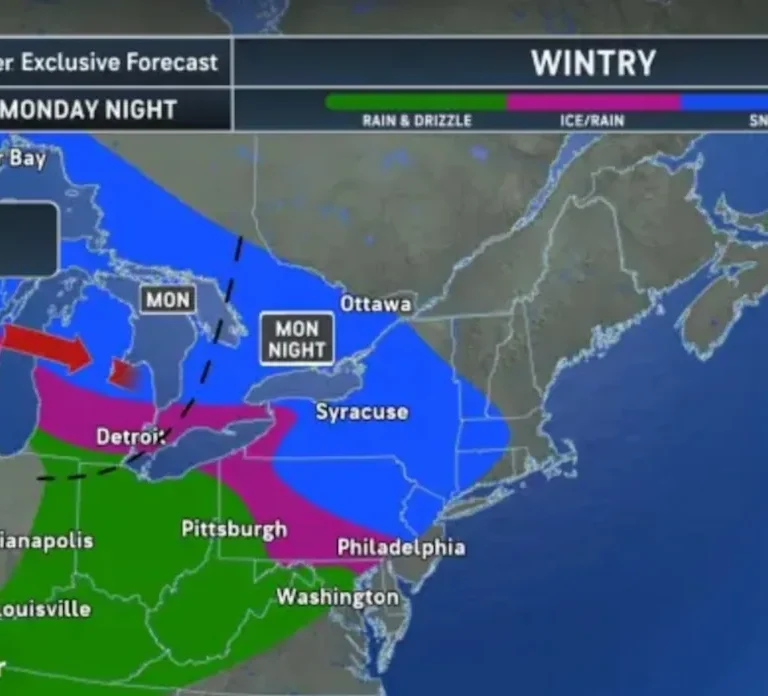 Cold Air Returns as Light Snow Targets Parts of North Jersey Early Tuesday