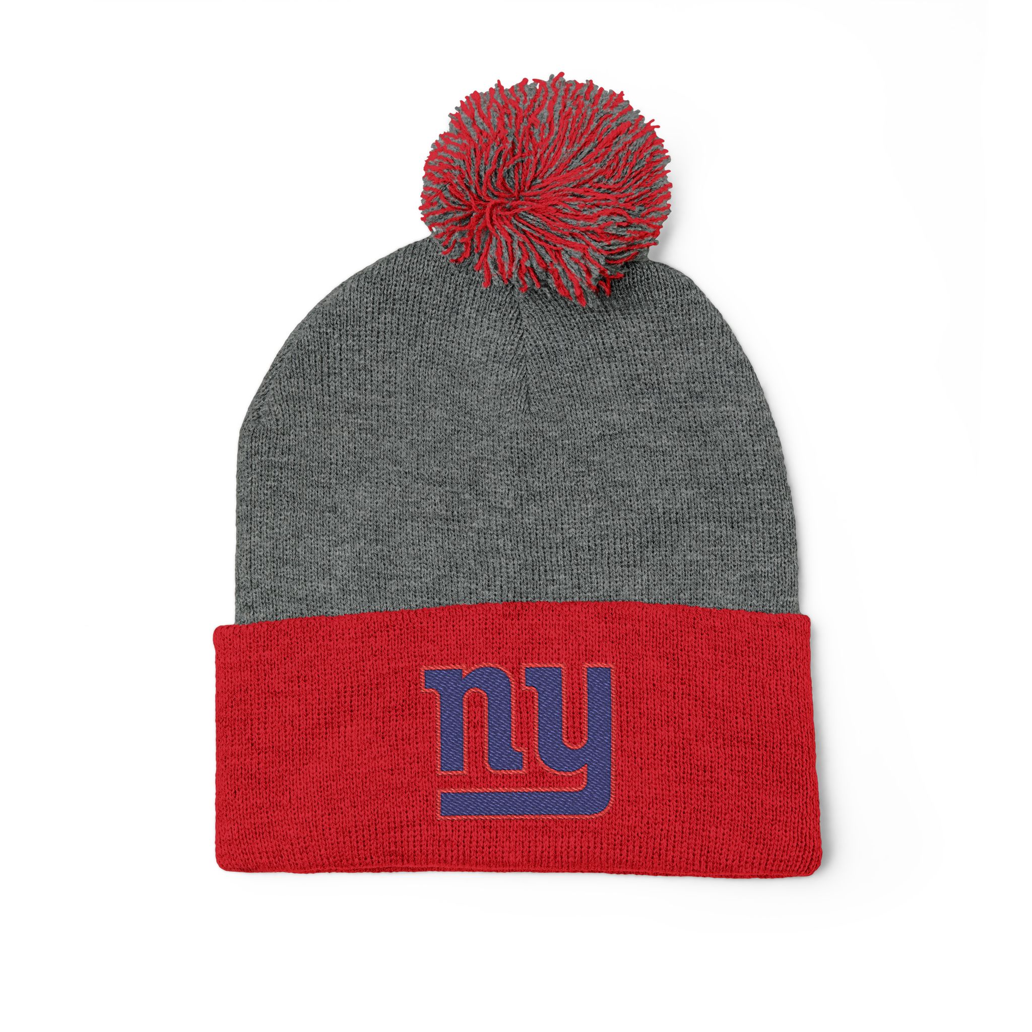 New York Giants Pom-Pom Knit Cap (Embroidery) - Image 15