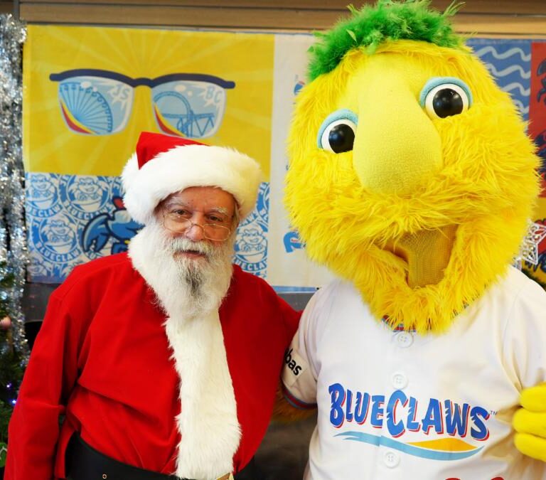 Jersey Shore BlueClaws Kick Off Holiday Season with 26th Annual Christmas with the Claws Toy Drive