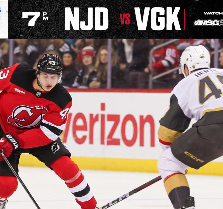 A Shaken Devils Squad Looks to Reset as Vegas Comes to Newark