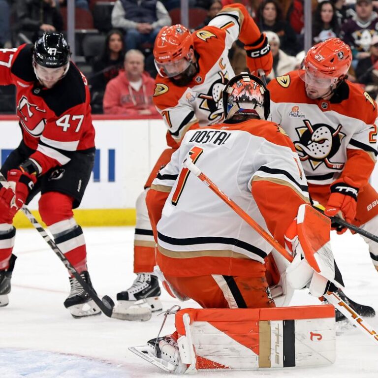 Shorthanded but Unshaken, Devils Deliver a Convincing Matinee Statement Against Anaheim & Midday Reset at the Rock Today When the Devils Look to Steady Themselves Against Anaheim