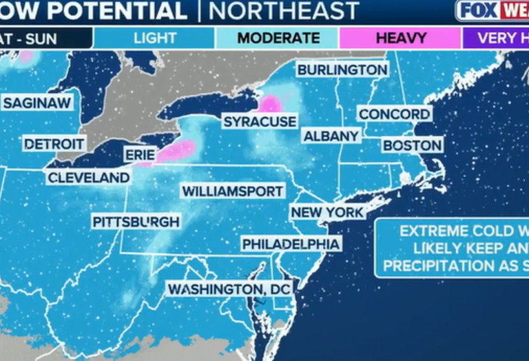 New Jersey Braces for a Widespread Weekend Snow Event as Atmospheric Pattern Shifts