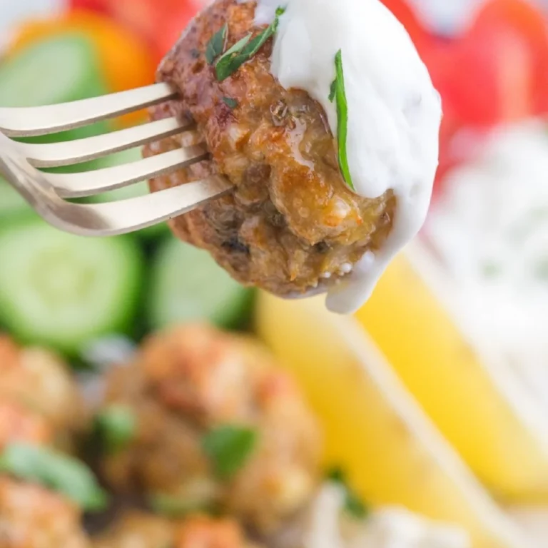 Greek Chicken Meatballs