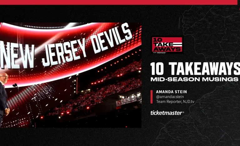 New Jersey Devils at the Halfway Mark