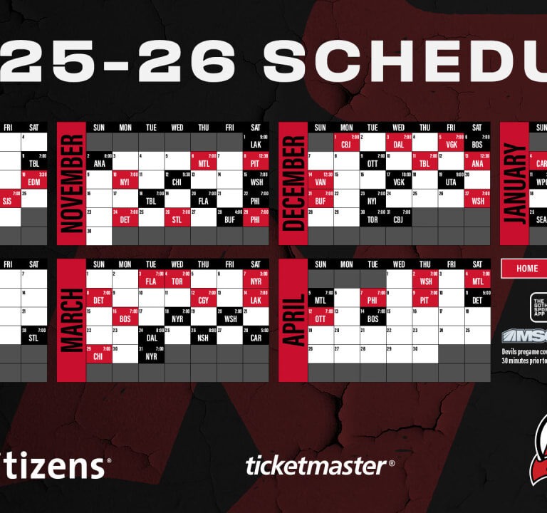 Red-Hot Devils Return to Newark as January Schedule Heats Up