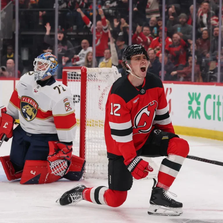 Devils Surge at the Right Moment: New Jersey’s 5–1 Win Over Florida Ignites Playoff Push as Toronto Arrives in Newark