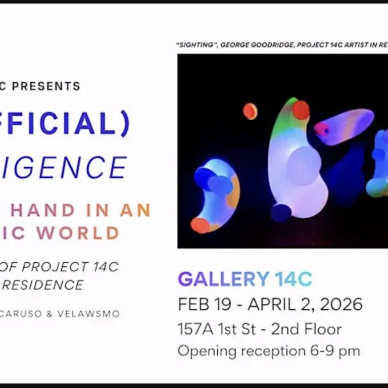 “Art (Official) Intelligence” Exhibition at Gallery 14C in Jersey City Redefines Creativity in the Age of Algorithms