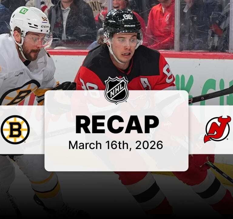 Devils Deliver Statement Win in Newark as Paul Cotter’s Overtime Heroics Lift New Jersey Past Bruins in Electrifying Comeback