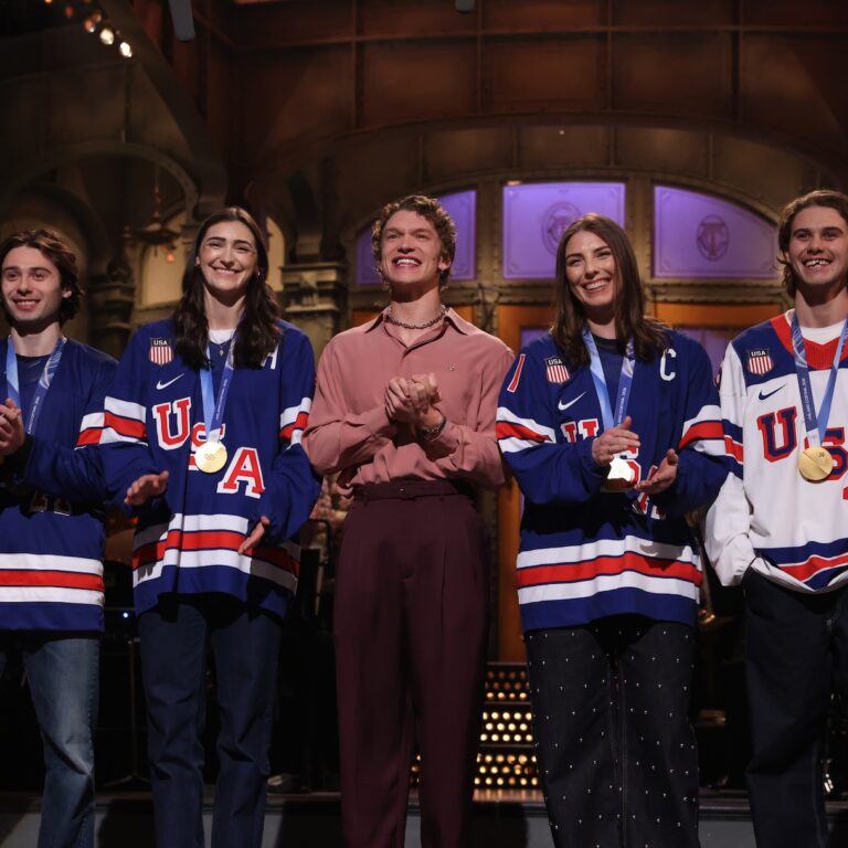 Olympic Gold Meets Studio 8H: The Hughes Brothers and Team USA Women’s Hockey Stars Surprise Fans on Saturday Night Live While Michael B. Jordan Brings Newark to Hollywood’s Biggest Room