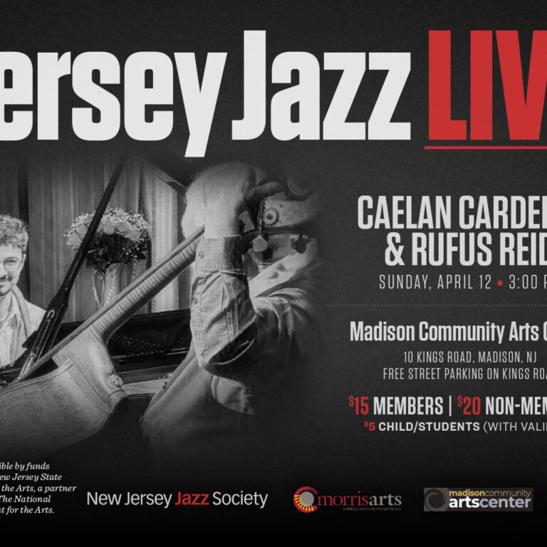 Jersey Jazz LIVE! – Caelan Cardello & Rufus Reid