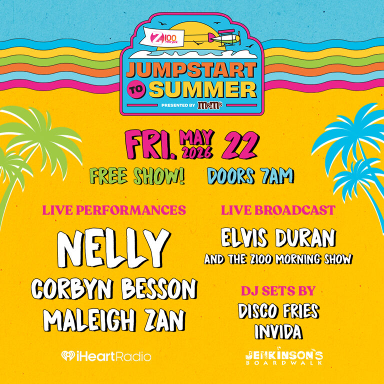 Jumpstart to Summer with Nelly, along with Corbyn Besson, Maleigh Zan & DJ sets from Disco Fries and Invida