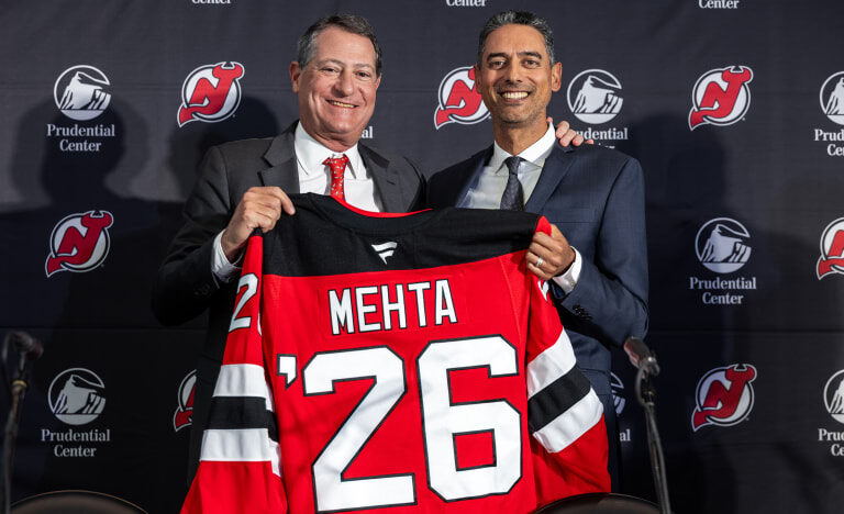 Sunny Mehta Returns Home to Lead the New Jersey Devils Into a New Era of Precision, Power, and Possibility