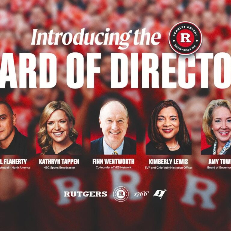 Rutgers Launches Scarlet Knight Enterprises Board, Signaling a Bold New Era for Scarlet Knights Athletics