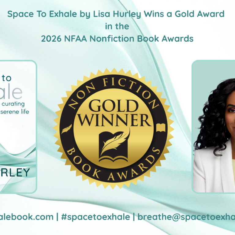 Space To Exhale by Lisa Hurley Earns Gold and Ignites a New Literary Wellness Movement Across New Jersey
