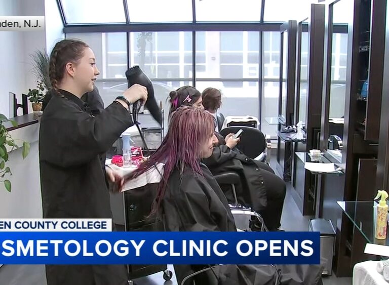 Camden County College Opens New Community Cosmetology Clinic in Camden City, Expanding Career Training and Affordable Beauty Services