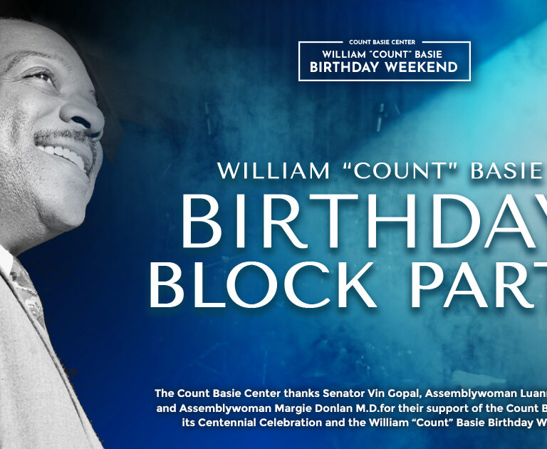 Red Bank Prepares for a Historic Jazz Celebration as the Count Basie Center Announces “William ‘Count’ Basie Birthday Weekend” During Its Landmark Centennial Year