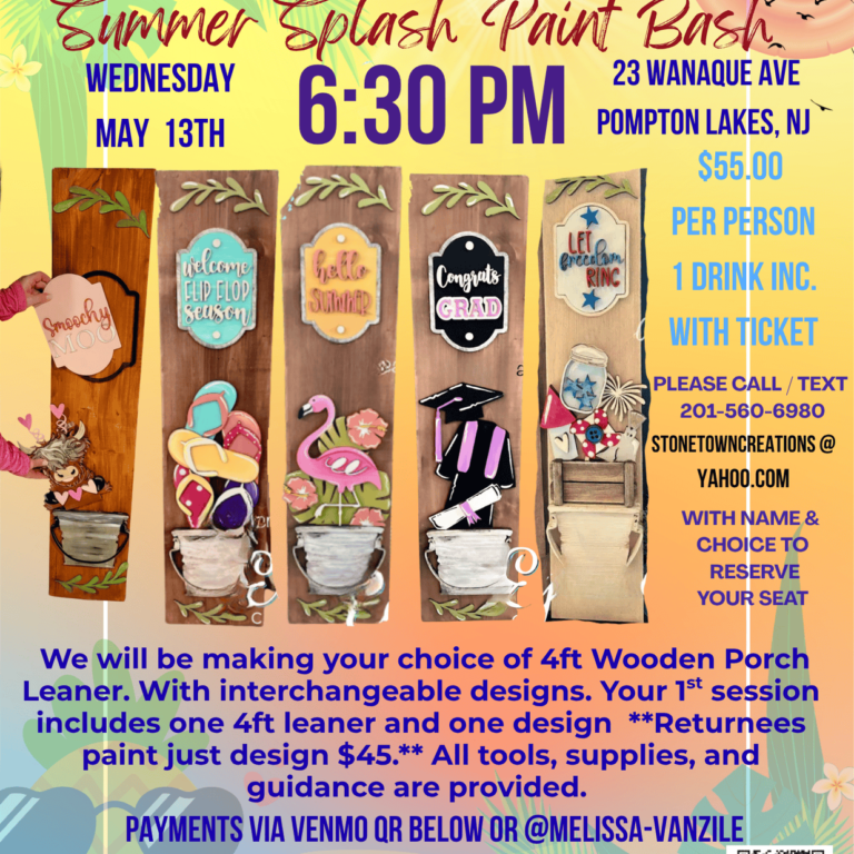 New Jersey Breweries Are Becoming Full Entertainment Destinations as Pompton Craft House Launches “Splash Into Summer” Paint Bash and Creative Event Culture Expands Statewide