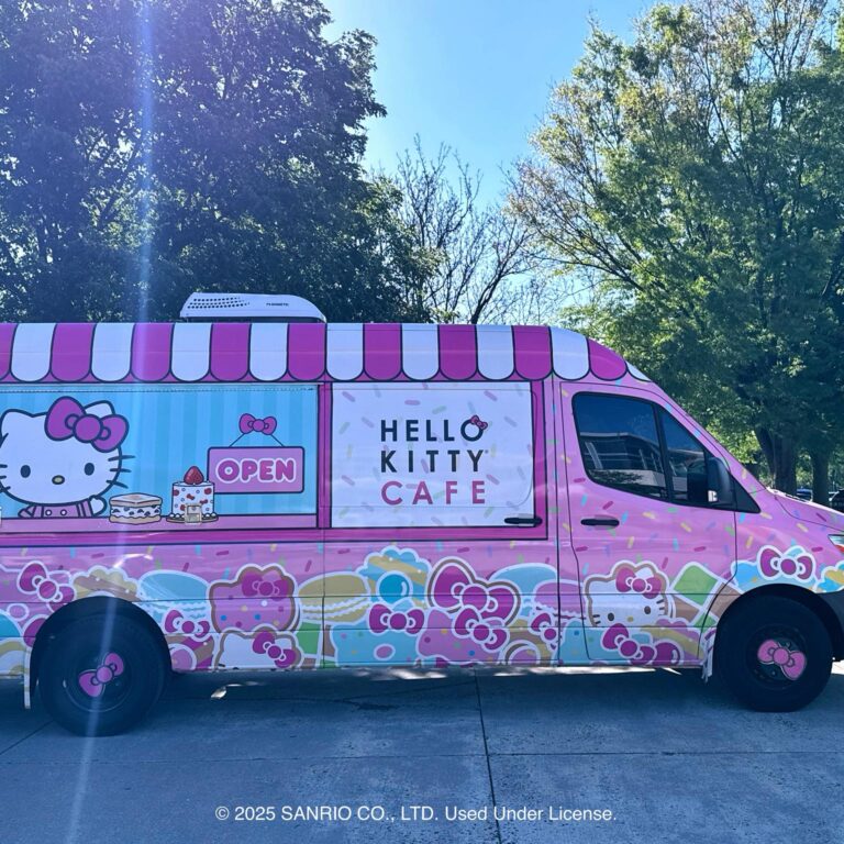The Hello Kitty Cafe Truck Continues Turning New Jersey Shopping Centers Into Pop Culture Destinations