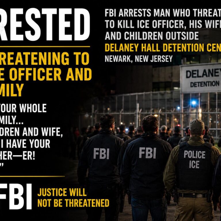 FBI Arrests Man Accused of Threatening ICE Officer and Family During Delaney Hall Unrest: Escalating Newark Standoff Takes Another Serious Turn