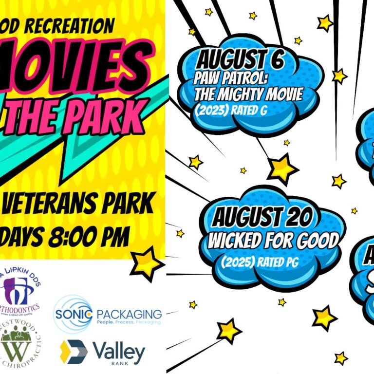Westwood’s Movies in the Park Tradition Continues to Define the Perfect New Jersey Summer as Families Gather Under the Stars for Free Community Film Nights