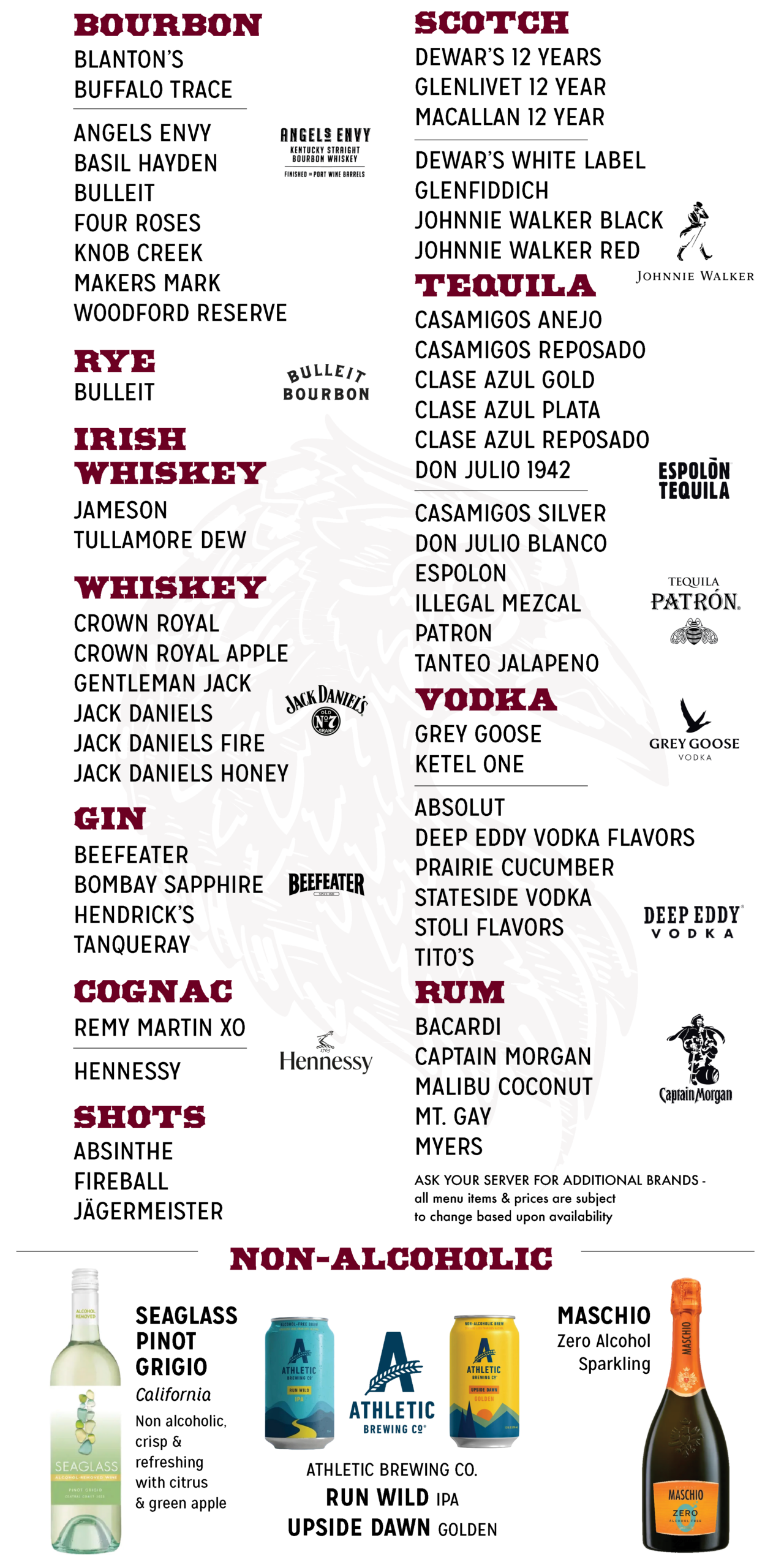 MudHen-Menu-Board_Spirits-MARCH-2026
