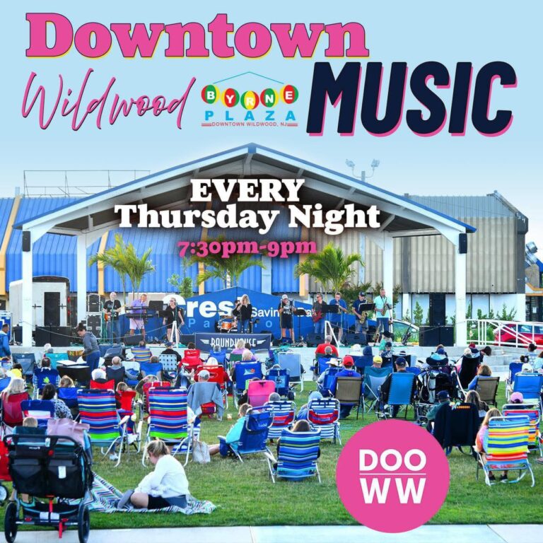 Wildwood’s Music in the Plaza Concert Series Presents: The Chatterband