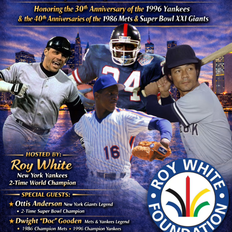New Jersey Takes Center Stage as New York Sports History Converges for a Landmark Charity Night Honoring Legacy, Community, and the Roy White Foundation