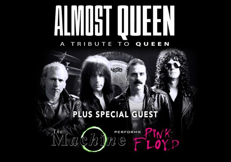 Almost Queen with special guest The Machine, performing Pink Floyd