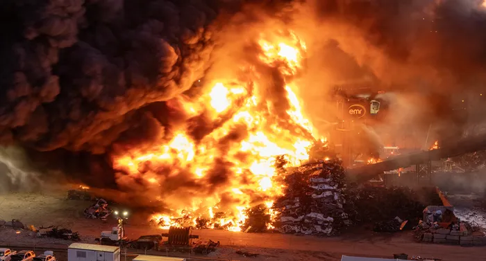 Camden’s EMR Scrapyard Faces Uncertain Future as Fire, Environmental Concerns, and Economic Realities Collide