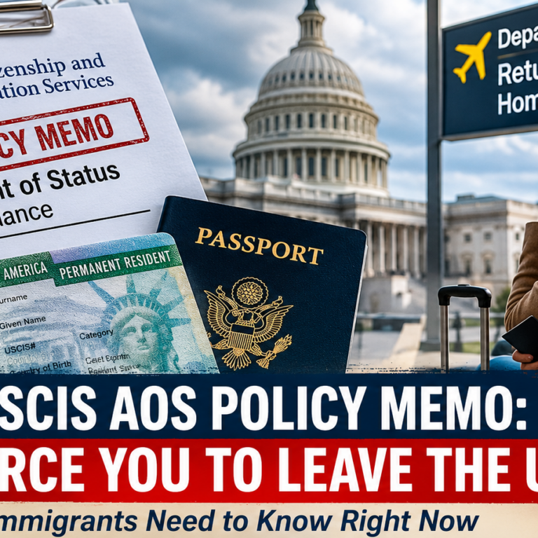 New USCIS Policy Signals Major Shift for Green Card Applicants as Adjustment of Status Faces Increased Scrutiny