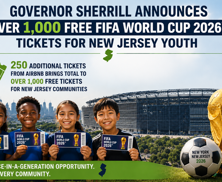 New Jersey Scores Big: More Than 1,000 Free FIFA World Cup 2026 Tickets Open the Door for a New Generation of Fans