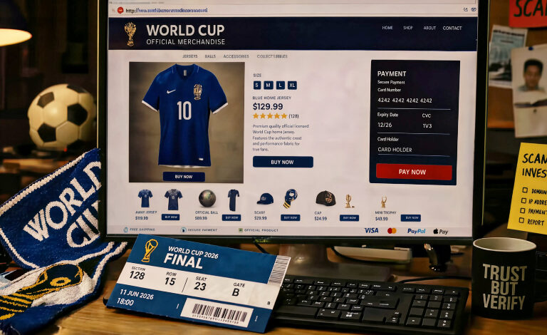 FIFA World Cup 2026 Scams Are Already Here: What New Jersey Fans Need to Watch For Before Buying Tickets, Booking Travel, or Logging In