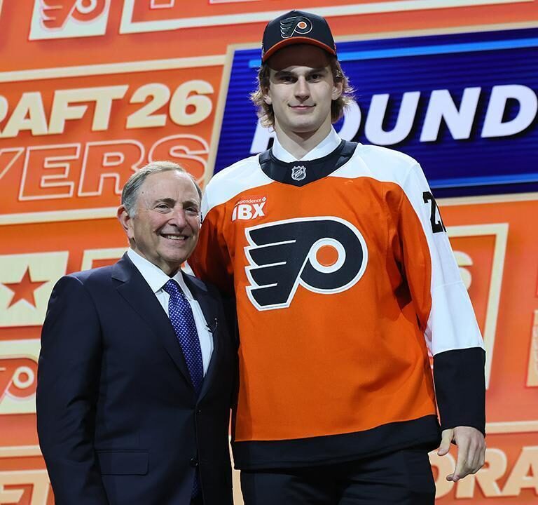 The Flyers Find Their Giant: Philadelphia Selects Maksim Sokolovskii 27th Overall in the 2026 NHL Draft