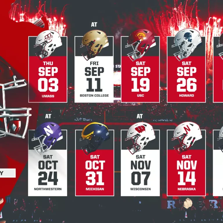 Rutgers Scarlet Knights Football Schedule