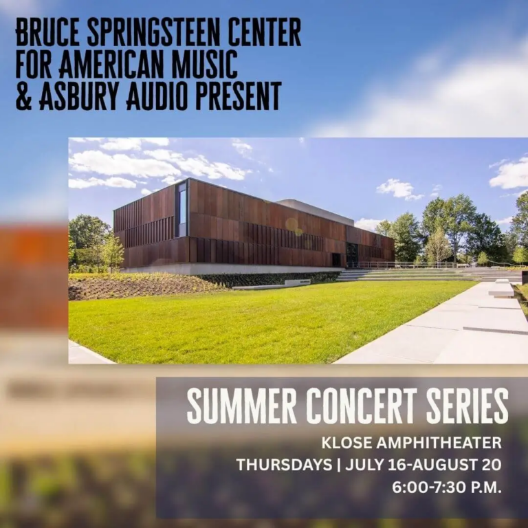 Bruce Springsteen Center Launches Free Summer Concert Series With E Street Band Royalty Kicking Things Off