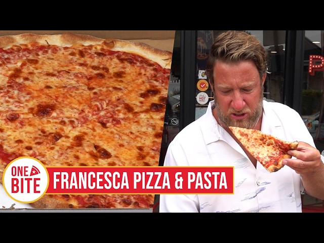 Dave Portnoy Brings His One Bite Reviews to Francesca Pizza & Pasta in Elmwood Park