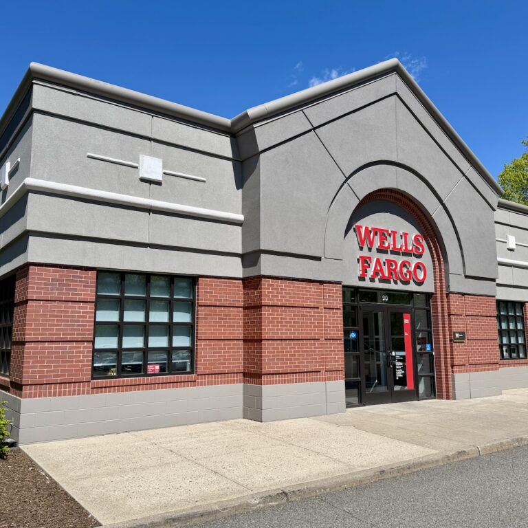 ZD Stucco Repair Completes a Full Exterior Overhaul at Wells Fargo’s Clifton Branch on Route 3