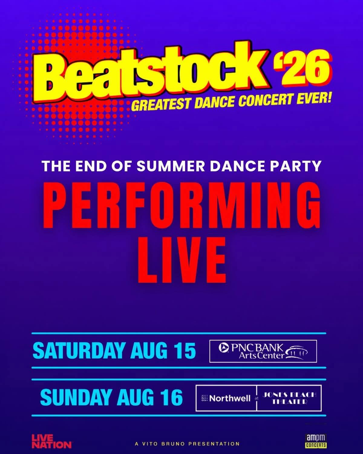 Beatstock with Deborah Cox Treach and more at PNC Bank Arts Center