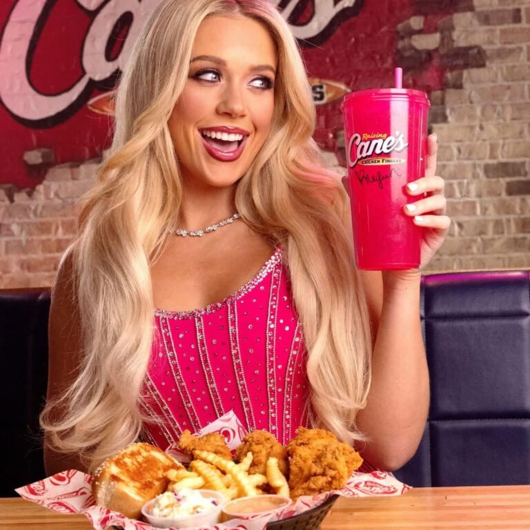 Megan Moroney Turned a Chicken Finger Chain Into a Rhinestone-Covered Fashion Drop