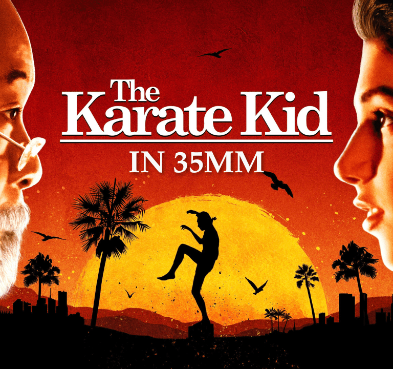 The Karate Kid in 35mm